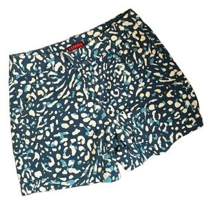 ♥️TARGET MERONA women’s flat front shorts with pockets size 2 blue white pattern